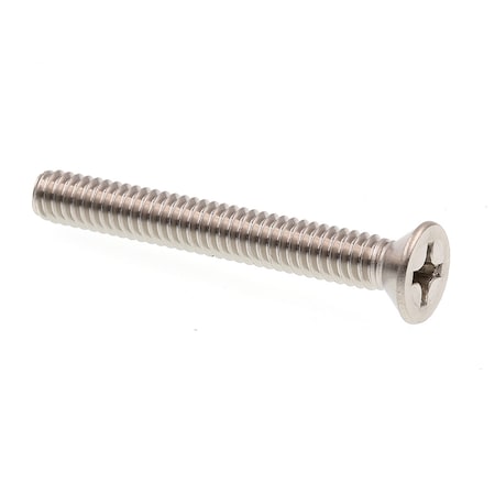 Prime-Line Machine Screw, Flat Head, Phillip Drive 1/4in-20 X 2in Grade 18-8 Stainless Steel 50PK 9002013